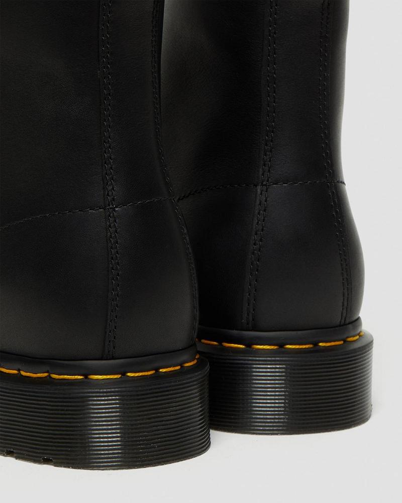 Dr Martens 1460 Pascal Warmwair Leren Winterschoenen Heren Zwart | NL 241YXF